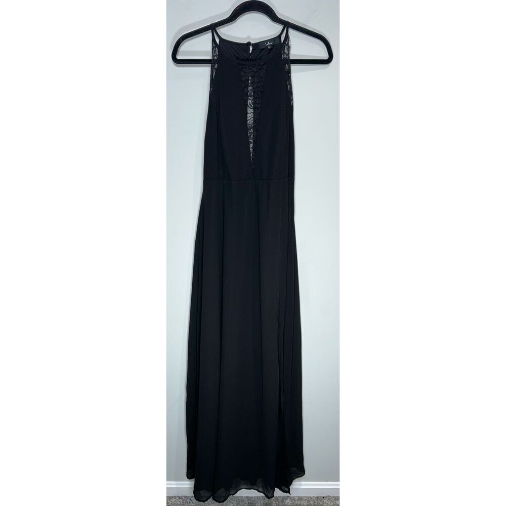 Lulu’s long black formal dress size XL